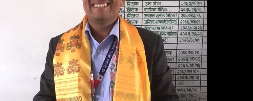 सिर्जना बहिरा आवासीय माविको सहायक प्रधानाध्यापकमा ओमकार राज पाण्डे नियुक्त
